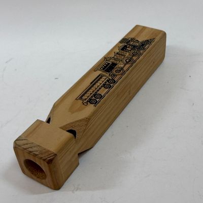 Vintage Wooden Train Whistle - Victoria, Canada Souvenir