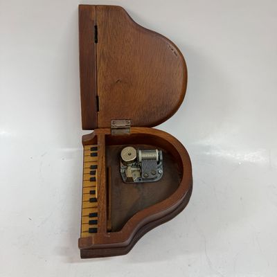 Vintage Sankyo Wooden Grand Piano Music Box