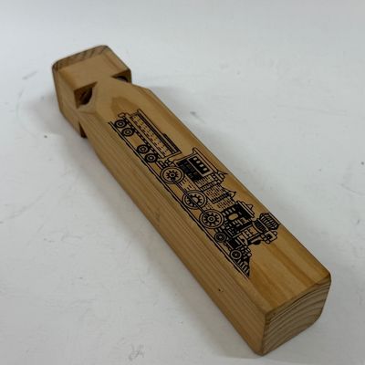 Vintage Wooden Train Whistle - Victoria, Canada Souvenir