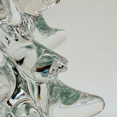 Art Glass Christmas Tree Figurine