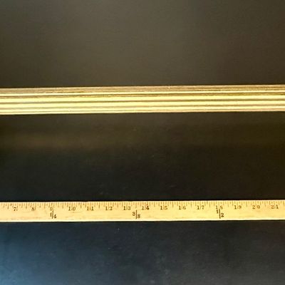House Parts Inc. Gilded Decorative Drapery Rod & Brackets