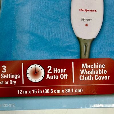 Walgreens Electric Heating Pad (Model 533-912) - New in Box