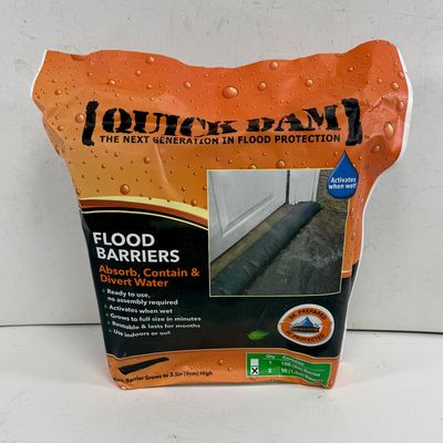 Quick Dam Flood Barriers - Two 5ft Barriers