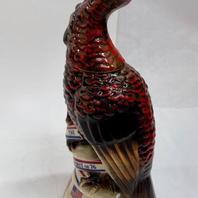 Vintage Wild Turkey Spirit of '76 Decanter