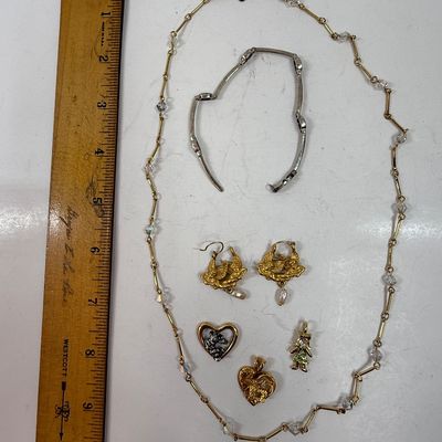 Vintage Costume Jewelry Collection - Necklaces, Pendants & Earrings