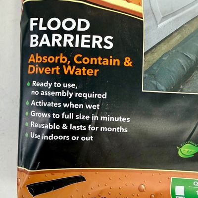 Quick Dam Flood Barriers - Two 5ft Barriers