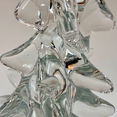 Art Glass Christmas Tree Figurine