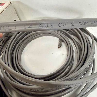 Assorted Electrical & Sprinkler Wire Lot - Romex, Southwire, Carol Brand
