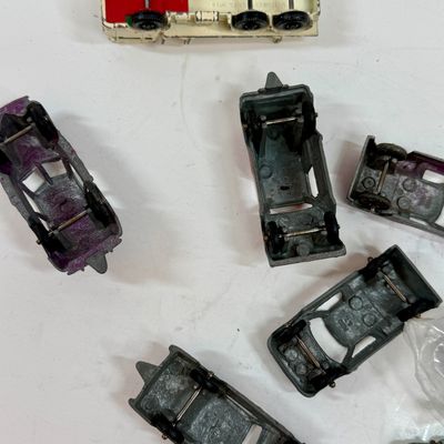Vintage Diecast Cars, Toy Airplane, Skateboard & Motorcycle Lot