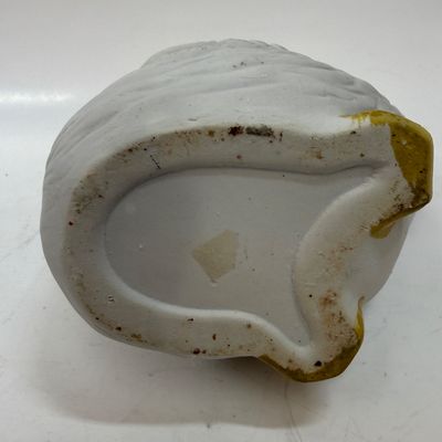 Vintage Ceramic Duck and Teddy Bear Planter