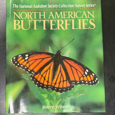 North American Butterflies Book by Josleen Wilson (1991)