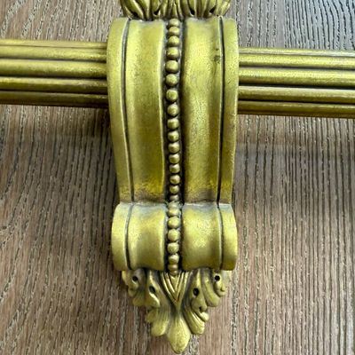 House Parts Inc. Gilded Decorative Drapery Rod & Brackets