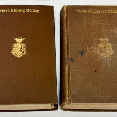 1892 History of the Conquest of Peru by William H. Prescott - 2 Vol. Set