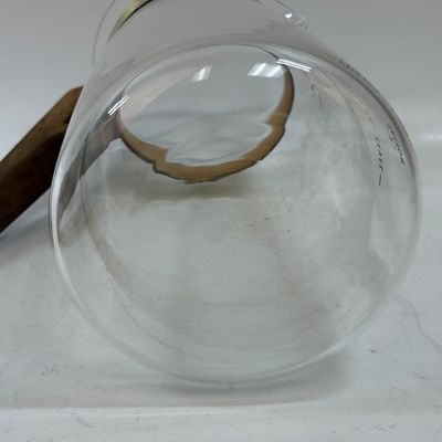 Vintage Salton Glass Coffee Carafe with Wood Handle