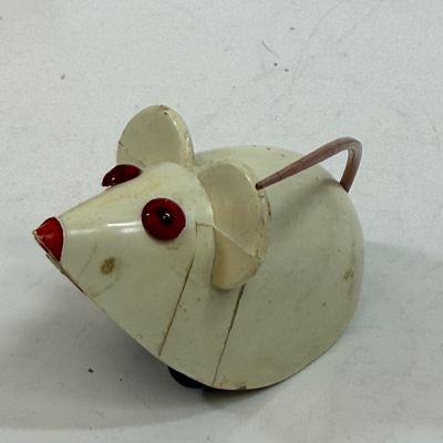 Vintage West Germany Lehmann #935 Friction Wind-Up Toy Mouse