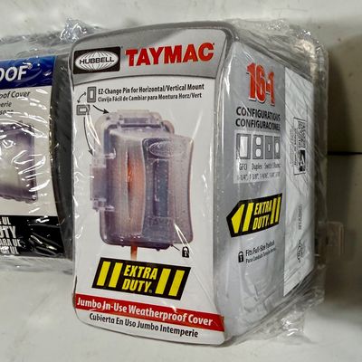 Sealproof & TayMac Weatherproof In-Use Electrical Outlet Covers - Lot of 3