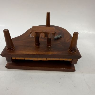 Vintage Sankyo Wooden Grand Piano Music Box