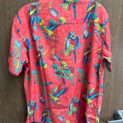 RSVLTS Budweiser-Themed Short-Sleeve Shirt - Size Medium