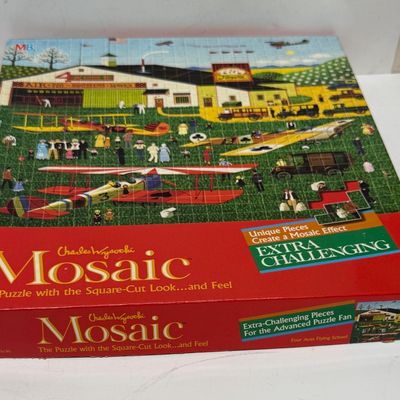 Vintage Milton Bradley Jigsaw Puzzles - Set of 3