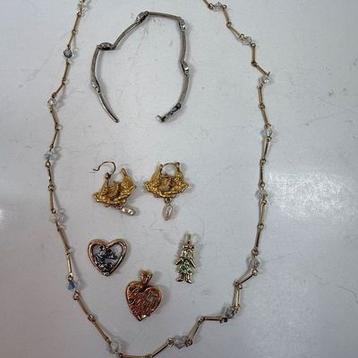 Vintage Costume Jewelry Collection - Necklaces, Pendants & Earrings