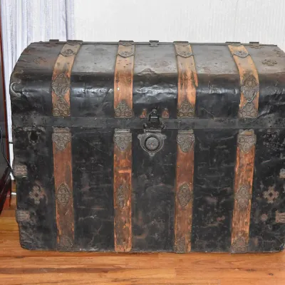 Antique Steamer Trunk