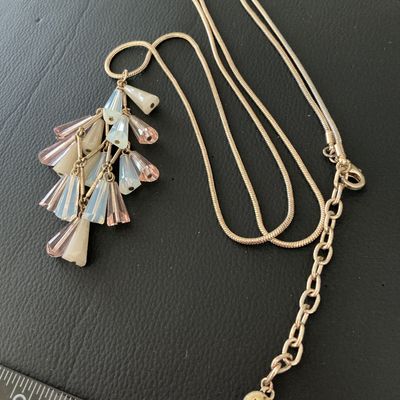 Lia Sophia "Jack" Pastel Beaded Tassel Pendant Necklace