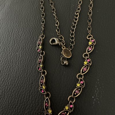 Vintage Style Rhinestone Y-Necklace