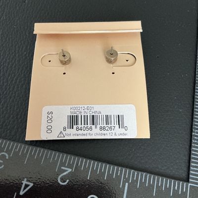 Kenneth Cole New York Textured Gold-Tone Stud Earrings