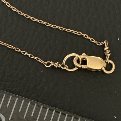 925 Gold Tone Coral and Chalcedony Pendant Necklace