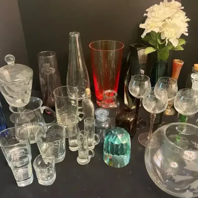 Decorative Vases, Stemware & Glassware
