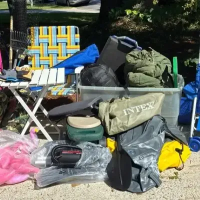 Kayak, Beach & Camping Gear