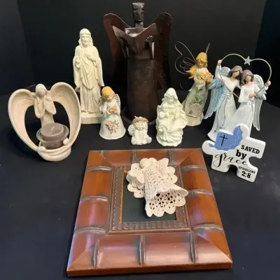 Christian Figurines & Angel Decor