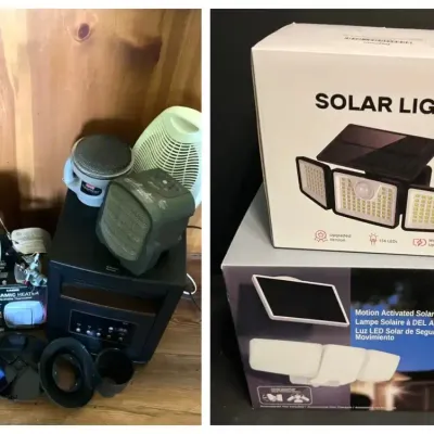 Heaters, Fans & Solar Lights