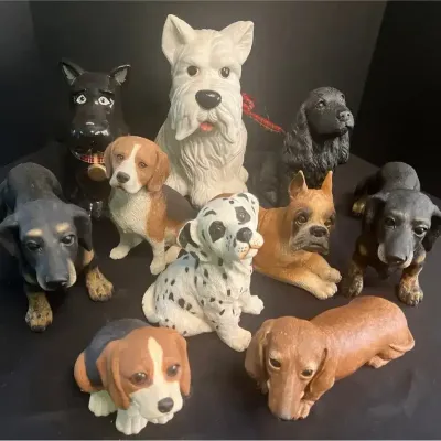 Decorative Dog Figurines