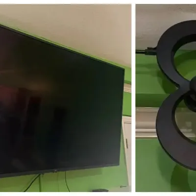 LG 65” TV & Indoor Antenna