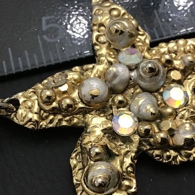 Couture Starfish Earrings Statement