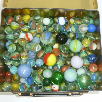 vintage marbles