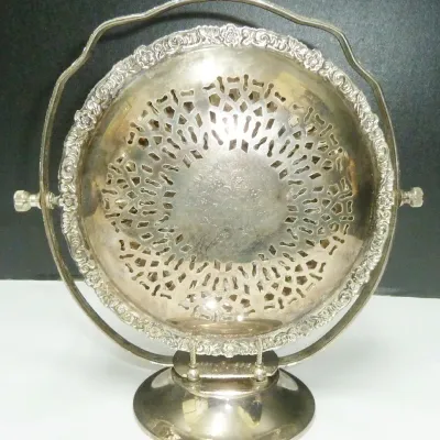 silverplate pancake server