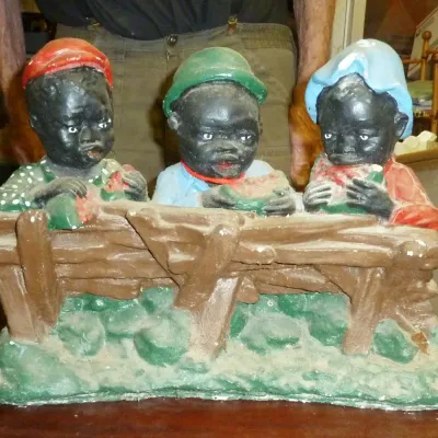 Black Americana statue