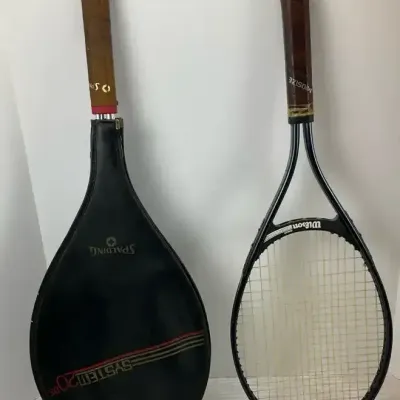 Spalding and Wilson Tennis Rackets