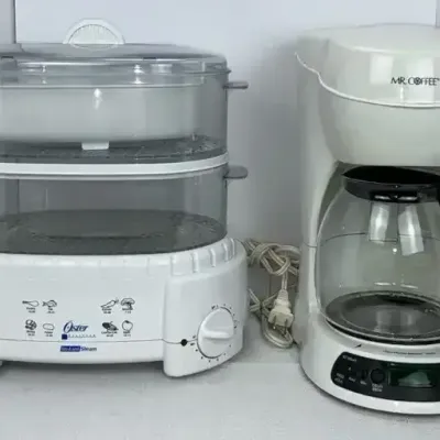Oster Food Steamer & Mr. Coffee Maker
