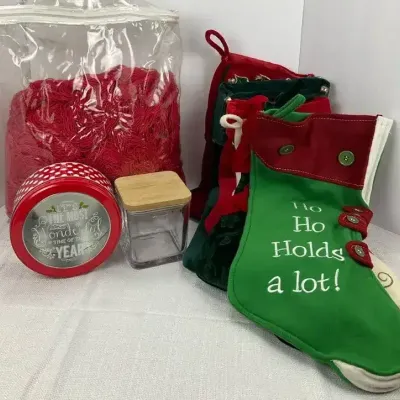 Christmas Stockings and Holiday Decor