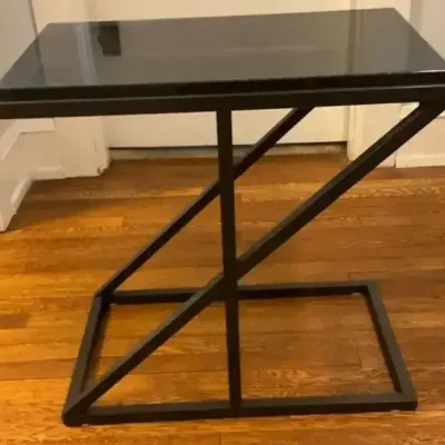 Modern Geometric Side Table