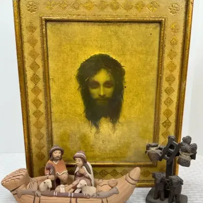 Framed Veil of Veronica Print