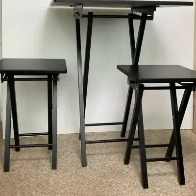 Folding Table And Stools