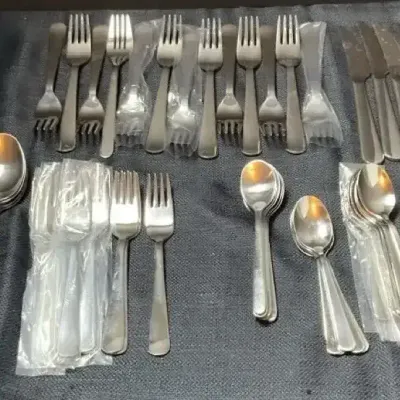 IKEA Stainless Steel Flatware And Tools of the Trade Knife Set