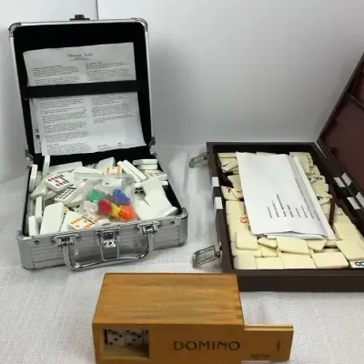 Domino & Rummy Tile Game Set