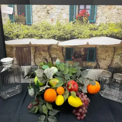Tuscan Canvas & Kitchen Glassware Set
