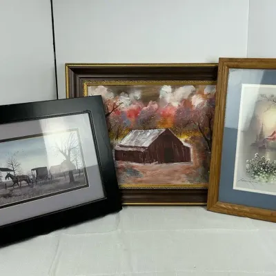 Framed Country Art Collection