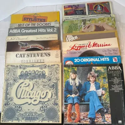 Classic 70s Vinyl Records